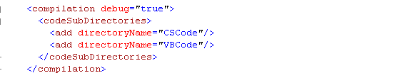 Web Config Code